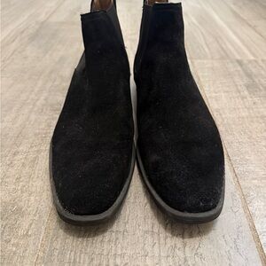 Men's Aldo Black Suede Chelsea Boots